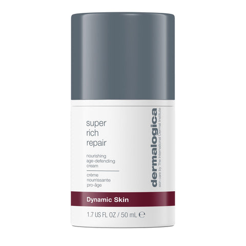 Dermalogica Super Rich Repair Moisturiser 50ml - Nourishes Chronically Dry Skin, Insulates Skin Against Extreme Environmental Elements, Fortified with Allantoin to Help Soothe All Skin Types