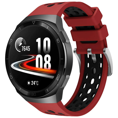Songsier Strap Compatible with Huawei Watch GT2e, Sport Waterproof Replacement Soft Silicone ly for Huawei Watch GT2e