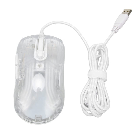 gernie Wired Transparent Mouse for Game USB OSX Playing Game, Gaming Mice, gerniem1fok478tv