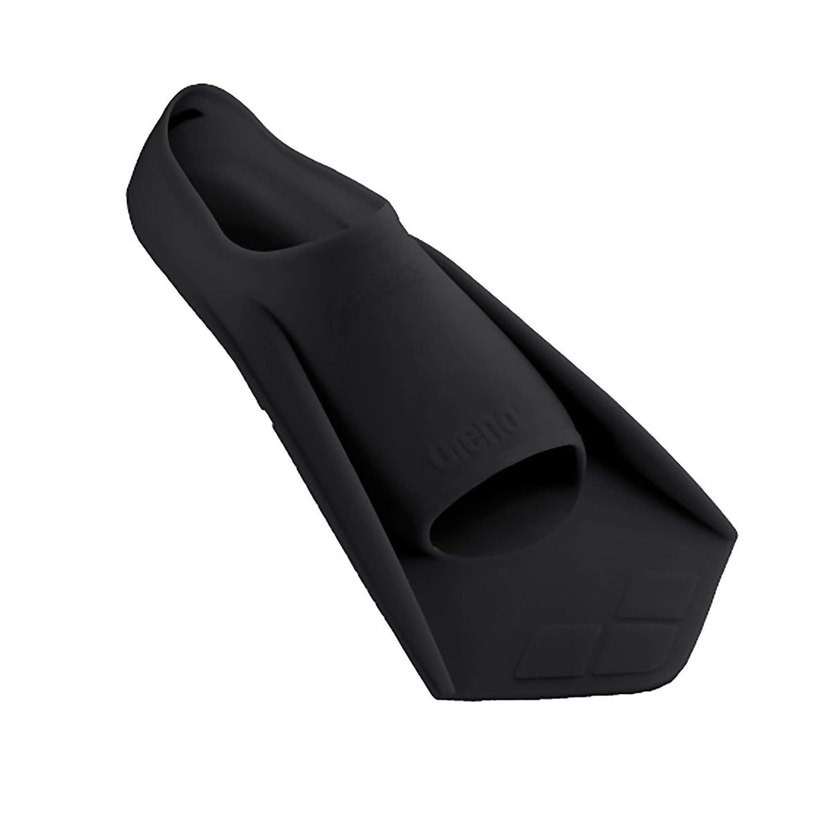 arena Powerfin Swimming Pool Training Fins, Adult Swimming Pool Fins, 100% Silicone Fins, Comfortable Short Swimming Pool Fins