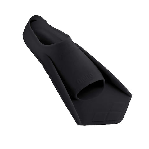 arena Powerfin Swimming Pool Training Fins, Adult Swimming Pool Fins, 100% Silicone Fins, Comfortable Short Swimming Pool Fins