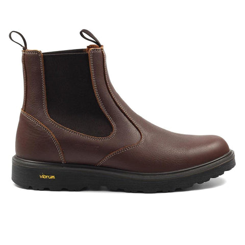 Grisport Crieff Mens Brown Leather Chelsea Boot - Size 7 UK - Brown