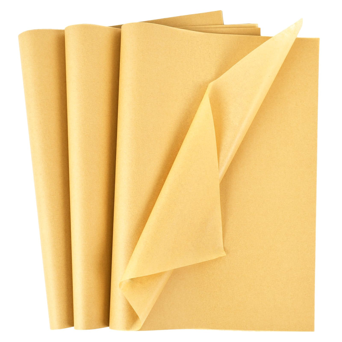 Koogel 120 Sheets Tissue Paper Bulk, Gold Tissue Paper Gift Wrapping Paper 14 x 20 Inch Craft Tissue Paper for Wedding Birthday DIY Project