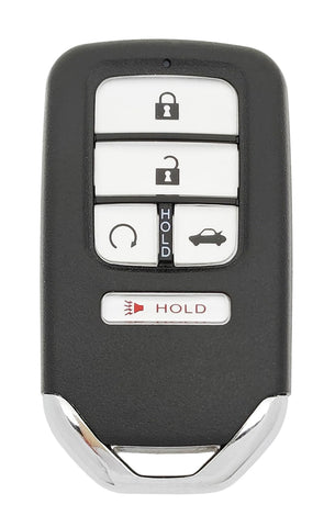 Smart Replacement Key Fob Cover Case fit for 2016 2017 2018 2019 2020 2021 Honda Accord Civic CR-V Pilot Odyssey Passport Insight EX EX-L Touring Keyless Entry Key Fob Shell