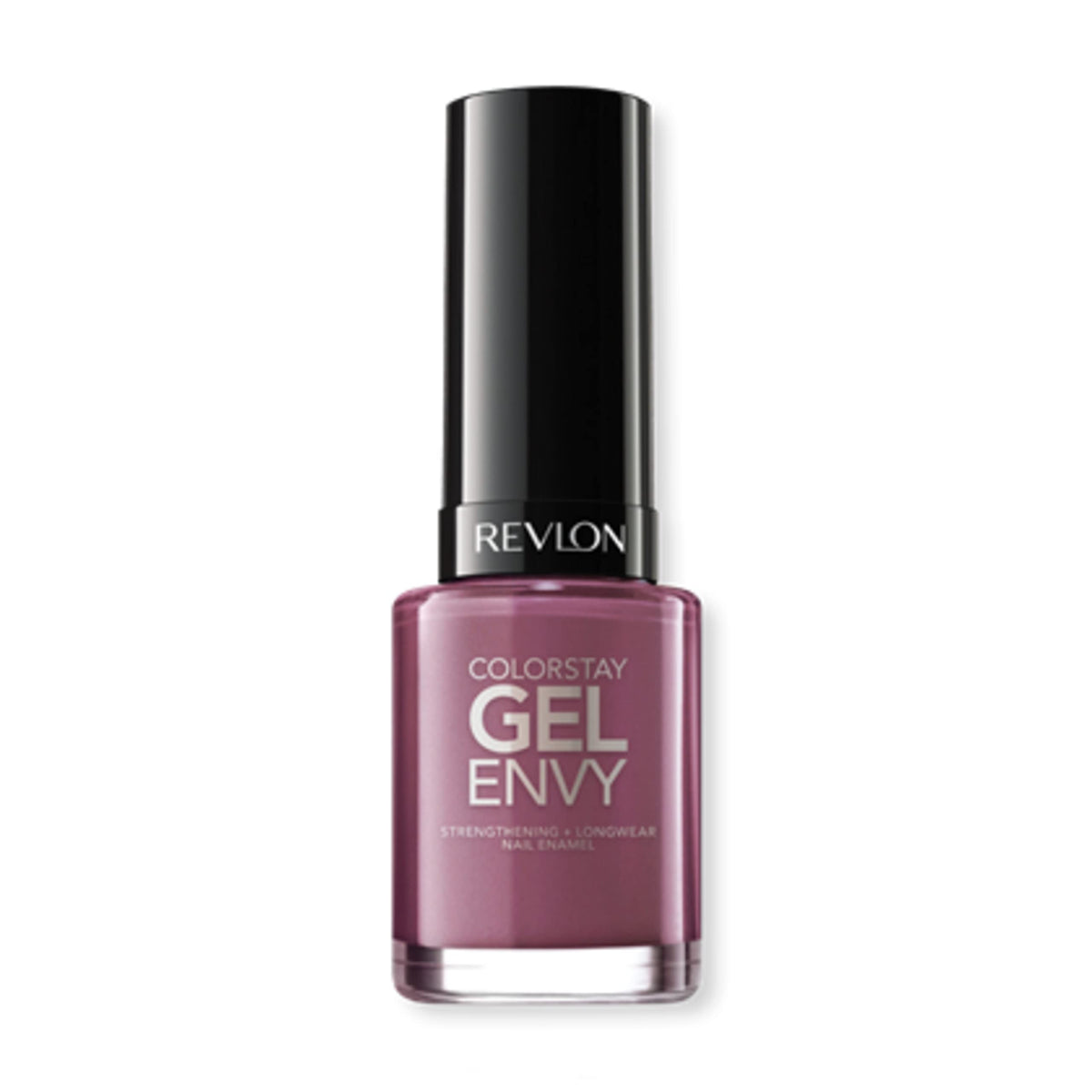 Revlon ColorStay Gel Envy Longwear Nail Polish, with Built-in Base Coat & Glossy Shine Finish, in Plum/Berry, 460 Hold 'Em, 0.4 oz