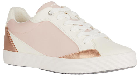 Geox Womens/Ladies D Blomiee E Sneakers (9) (Light Rose/Optic White)