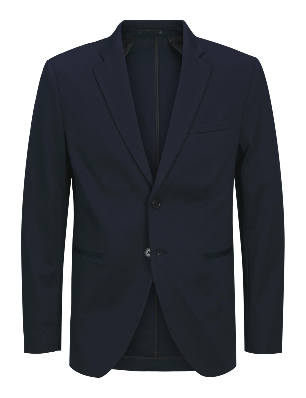 JACK & JONES Men's Jjejaxon Jersey Blazer Suit Jacket, Dark Navy/fit: Slim fit, 40R