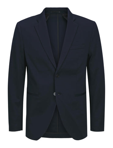 JACK & JONES Men's Jjejaxon Jersey Blazer Suit Jacket, Dark Navy/fit: Slim fit, 40R