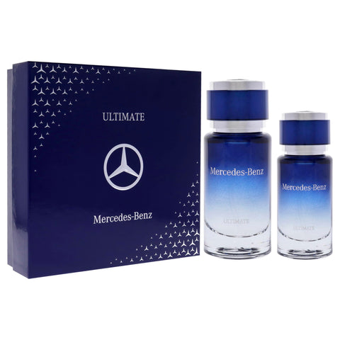 Mercedes-Benz Ultimate for Men - 2 Pc Gift Set 4oz EDP Spray, 0.84oz Travel Spray