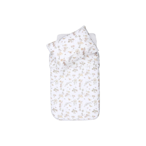 Jollein Dreamy Mouse 003-005-67056 Bed Linen 100 x 140 cm + 40 x 60 cm White