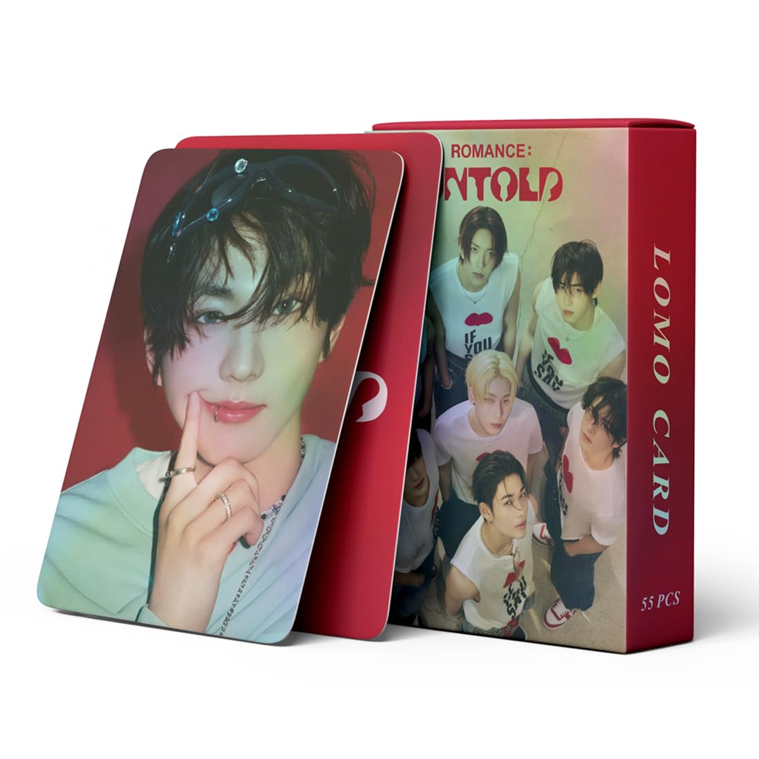 Yuto enhypen Album Romance : Untold Laser photocard 55pcs enhypen Romance : Untold Album Laser lomo Cards enhypen Merchandise Lomo Cards Shinning Photos Card for ENGENE