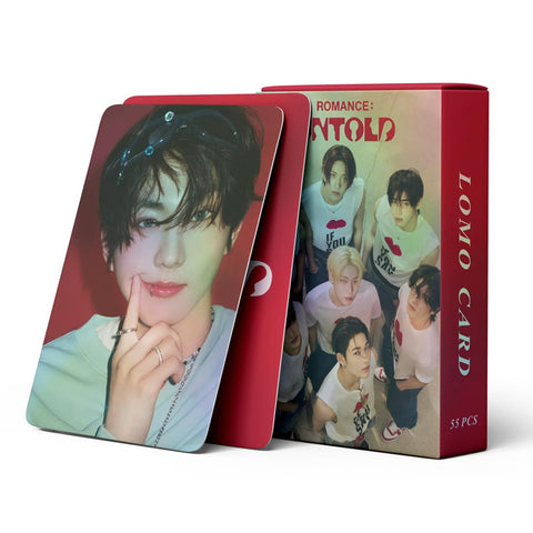 Yuto enhypen Album Romance : Untold Laser photocard 55pcs enhypen Romance : Untold Album Laser lomo Cards enhypen Merchandise Lomo Cards Shinning Photos Card for ENGENE