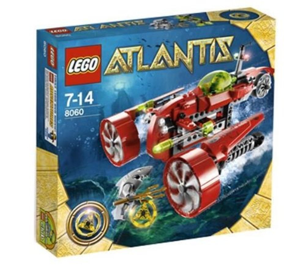 LEGO Atlantis Typhoon Turbo Sub Set 8060
