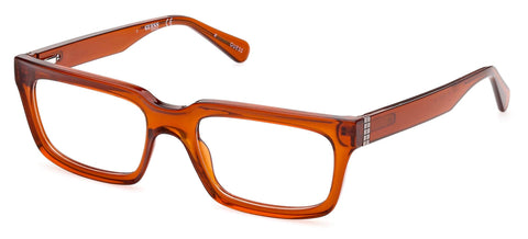 GUESS Eyeglasses GU 8253 045 Shiny Light Brown