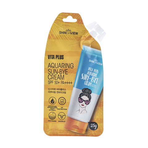 SHINSIAVIEW VITA PLUS AQUARING SUN-BYE Sun block creams SPF 50+ PA++++ Sunscreens Facial Sun cream Sun block creams