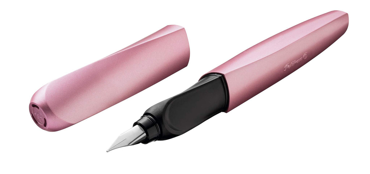 Pelikan Twist, Universal Fountain Pen for Right- and Left-Handed people Fountain Pen Girly Rose