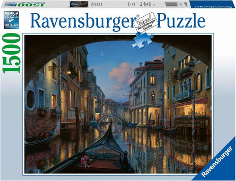 Ravensburger 16460 Venetian Dreams 1500 Piece Puzzle for Adults - Every Piece is Unique, Softclick Technology Means Pieces Fit Together Perfectly