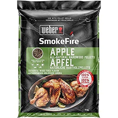 Weber 190104 Wood Pellets Apple, 7.62 cm*57.15 cm*41.91 cm