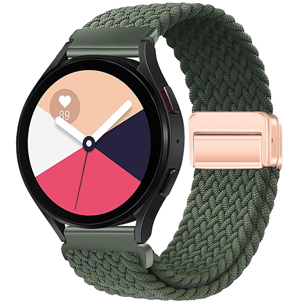 FYISWHO Magnetic Watch Strap for Polar ignite 3 / ignite 2 / ignite, 20mm Bracelet Nylon Sport Replacement Band for Polar Unite/Pacer