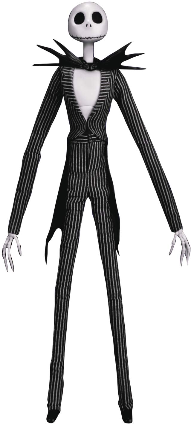 Beast Kingdom The Nightmare Before Christmas: Jack Skellington DAH-019 Dynamic 8ction Heroes Action Figure, Multicolor