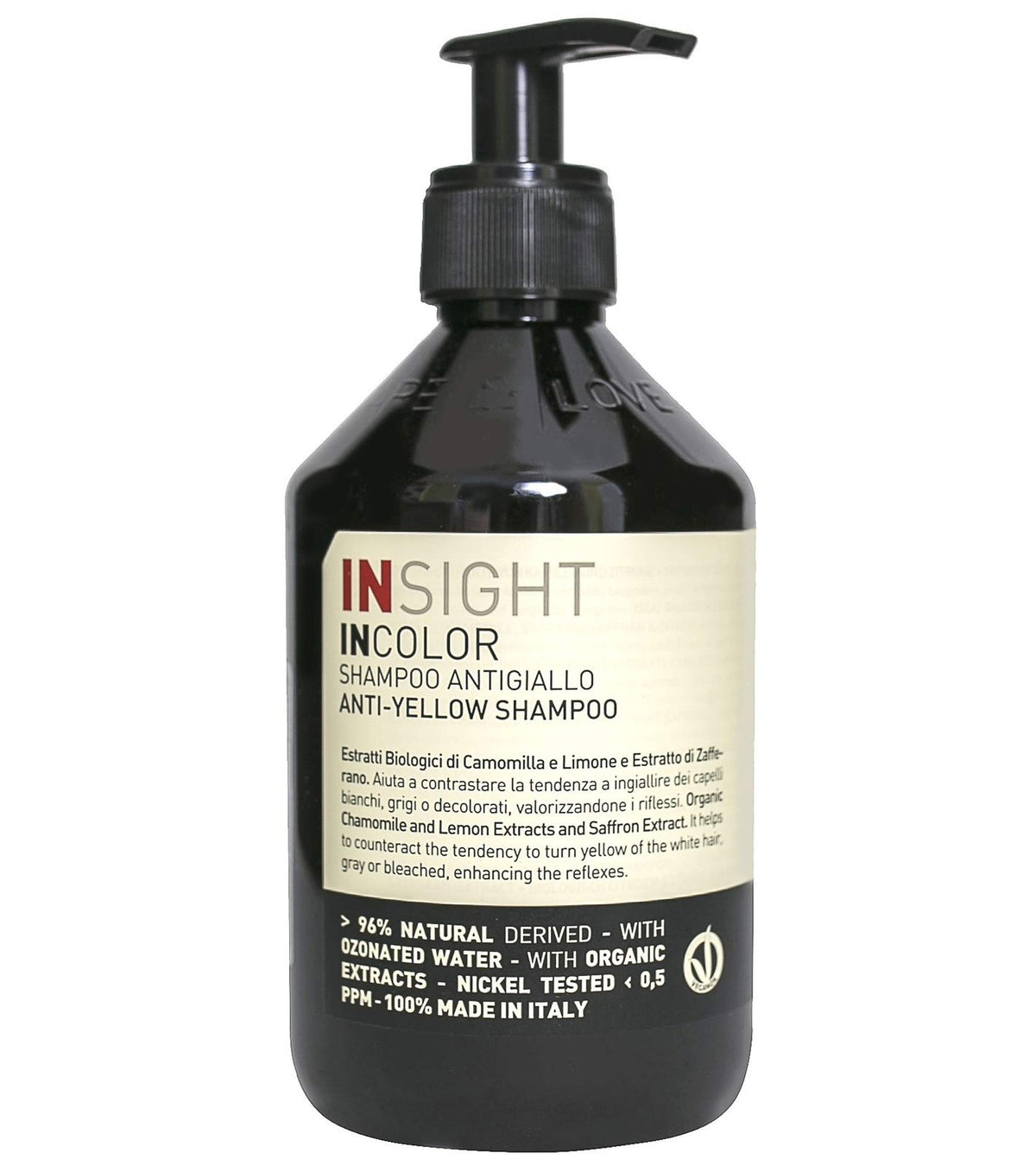 Insight Anti-yellow shampoo 400 ml