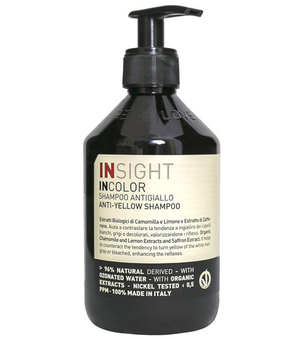 Insight Anti-yellow shampoo 400 ml