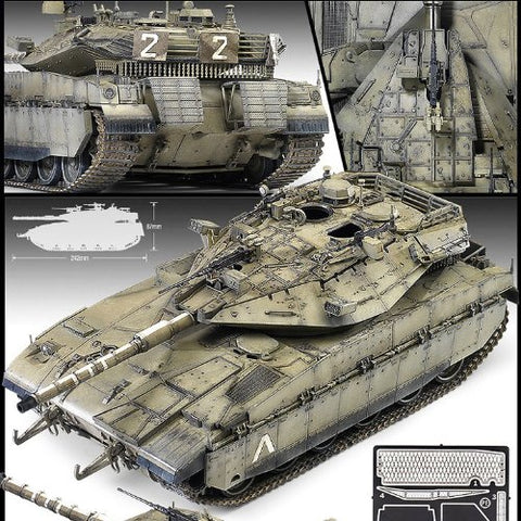 1/35 Merkava Mk.IID Mk 2D 13286 - Plastic Model Kits