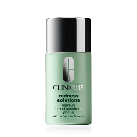 Clinique Redness Solutions Face Makeup Broad Spectrum SPF 15 with Probiotic Technology, Calming Neutral