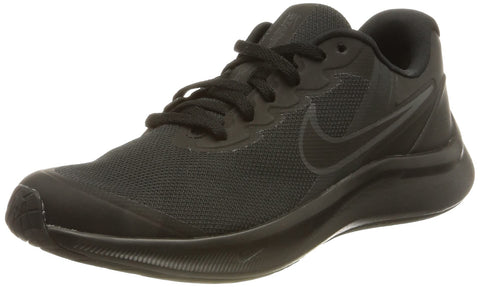 NIKE Unisex Kid's Sneaker, Black Black Dark Smoke Grey, 28 EU