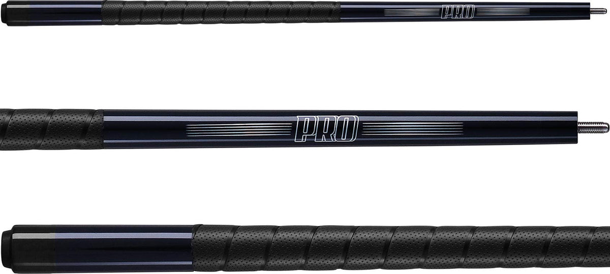 Viper by GLD Products Revolution Sure Grip Pro 58" 2-Piece Billiard/Pool Cue, Metallic Black, 18 Ounce (50-0703-18)