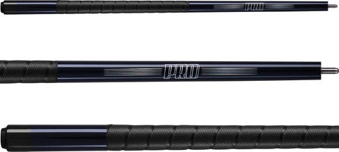 Viper by GLD Products Revolution Sure Grip Pro 58" 2-Piece Billiard/Pool Cue, Metallic Black, 18 Ounce (50-0703-18)