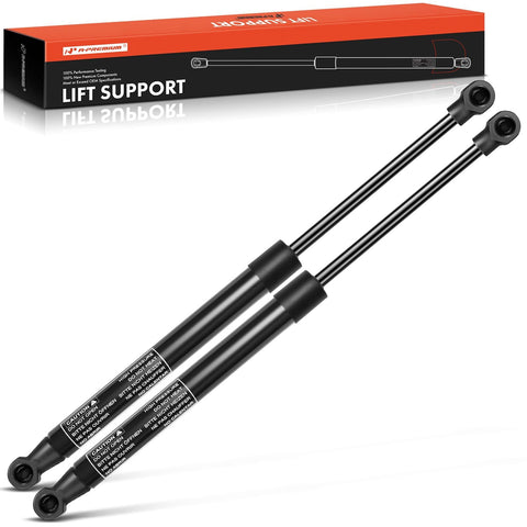 A-Premium 18.53 icnh 135lb 18.5" Lift Supports Gas Spring Strut Shock Compatible with Toolbox RV Camper Tonneau Cover Cabinets Sliding Window Storage Bed Bench Lids Basement Door Boat Hatch 2-PC Set