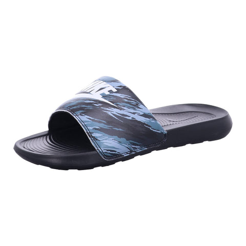 Nike mens Victori One Slide Print Style Cn9678, Black/Pure Platinum-off Noir, 12