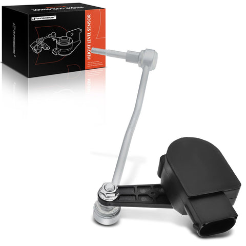 A-Premium Ride Height Level Sensor Compatible with Audi A8 Quattro 2004-2010, S8 2007-2010, Front Right (Passenger Side), Replace# 4E0941286G, 4E0941286E