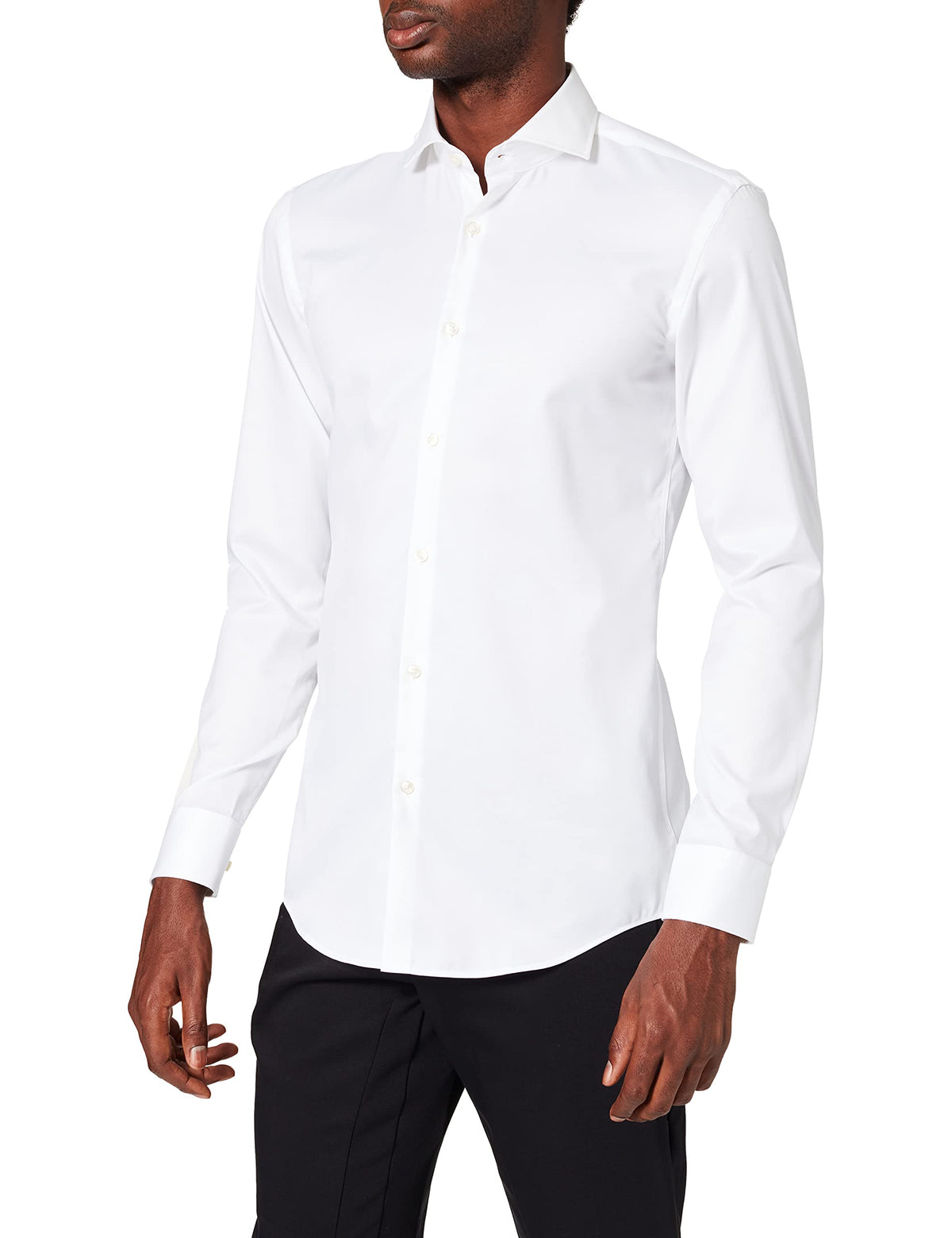 Hugo Boss C-Jenno Easy Iron Plain Shirt 50289499 (16) White