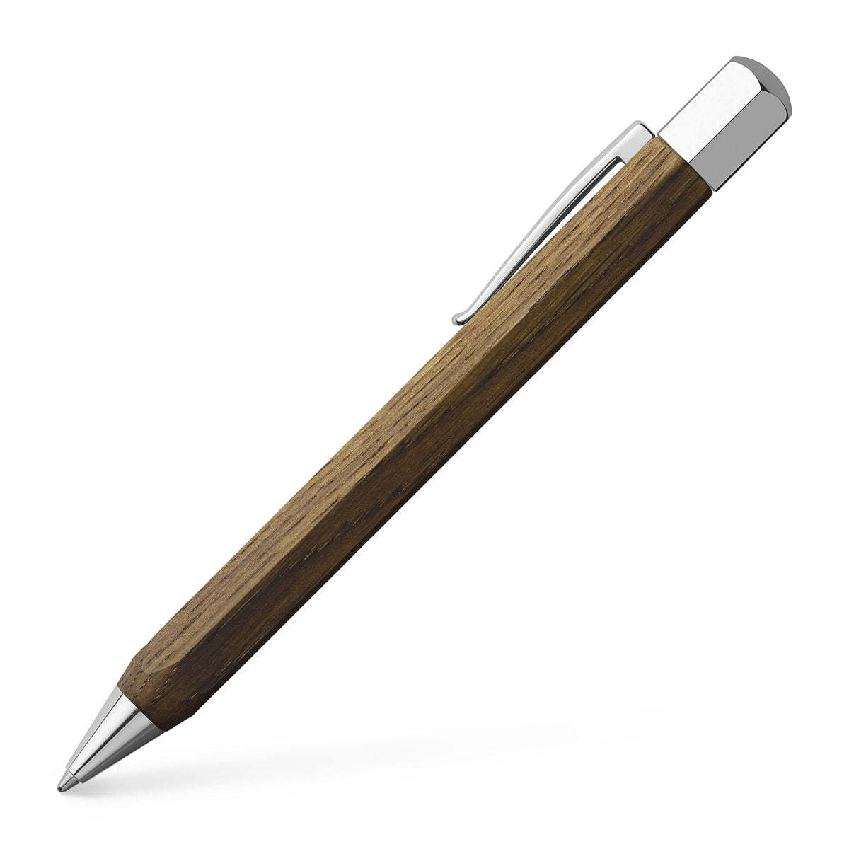 Faber Castell 147508 Ballpoint Pen, Oil-based, Ondo, Wood