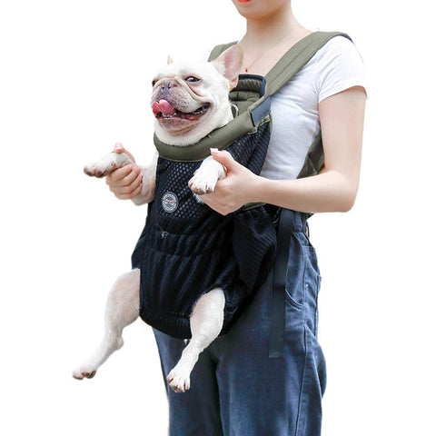 Dog Carrier Backpack - Legs Out Front-Facing Dog Hiking Backpack for Small Medium Large Dogs Cats, Hands-Free Dog Travel Backpack Safe for Walking Hiking Bike and Motorcycle