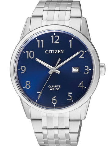 CITIZEN Mens Analogue Quartz Watch with Stainless Steel Strap BI5000-52L