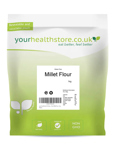 yourhealthstore Premium Gluten Free Millet Flour 1kg