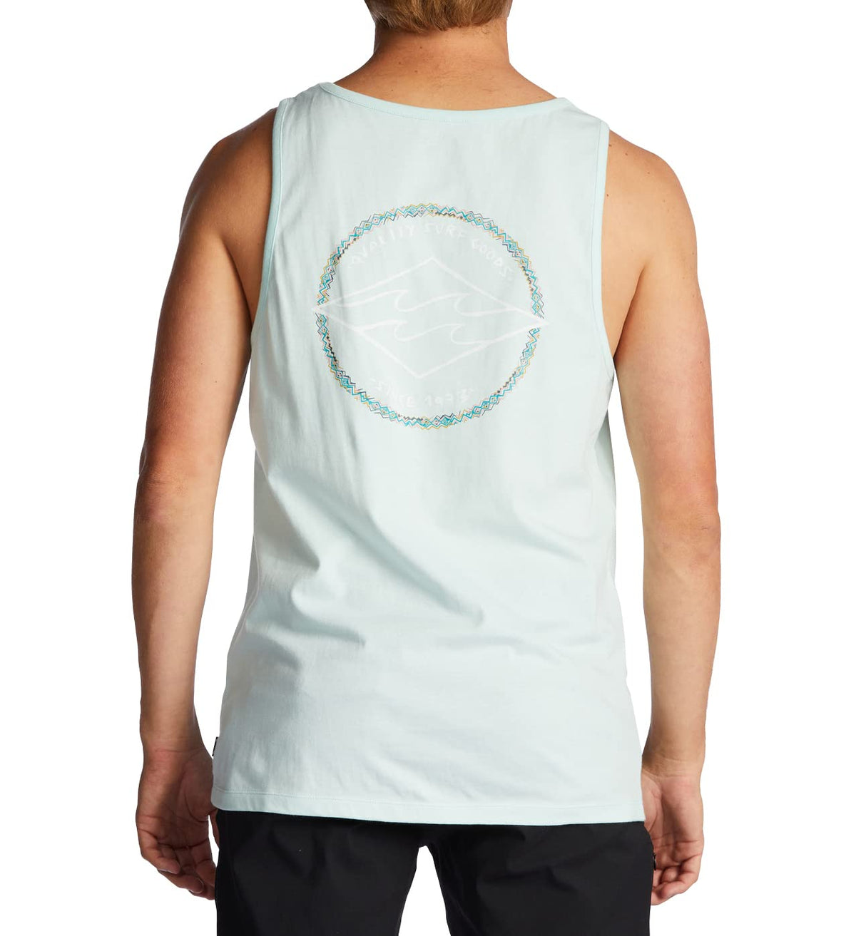 Billabong Men's Graphic, Rotor Diamond Tank Seaglass, Small