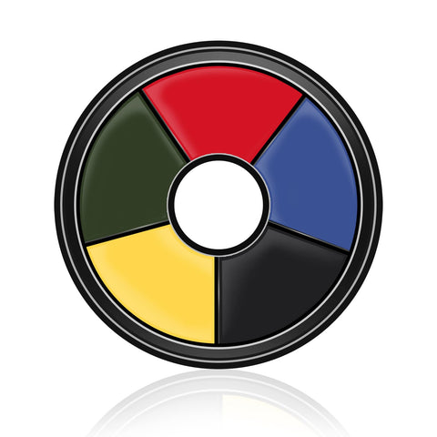 XiaoTu 6 Colors Bruise Cream Wheel,Bruise Special Effects Makeup Halloween Face Body Paint Oil Based Makeup,Bruise Kit for Halloween Fevstival Cosplay SFX Zombie Makeup Kit