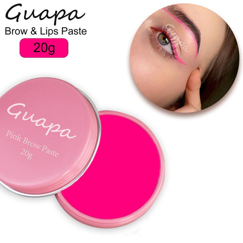 0.7oz Highly Pigmented Pink Mapping Paste Microblading Eyebrows Shape Mark Tools Brows Contour Design Paste Eyebrow Tinting Tool for Permanent Makeup Micropigmentation (Pink Paste with Pink Box)