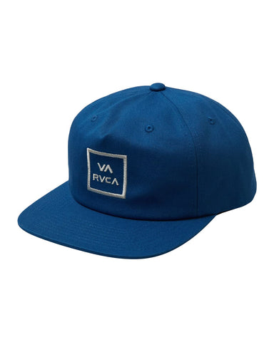 RVCA Mens Snapback Hats - Freeman Snapback (Mallard Blue, One Size)