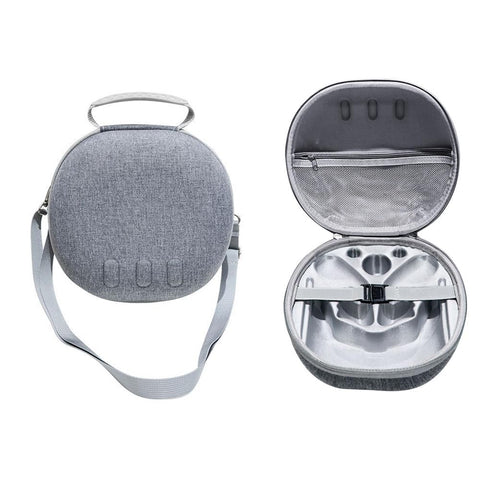 Hard Carrying Case for Meta Quest 3 Gaming Headset Controller Storage Protective Bag VR Accessories, Gray