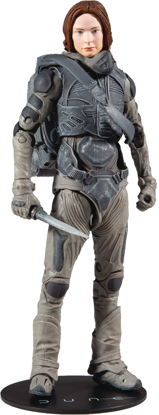 McFarlane Toys Dune Lady Jessica 7-inch Action Figure with Build-A Glossu ÃƒÂ¢Ã¢â€šÂ¬Ã‹Å“BeastÃƒÂ¢Ã¢â€šÂ¬Ã¢â€žÂ¢ Rabban Figure Parts, Multicolor