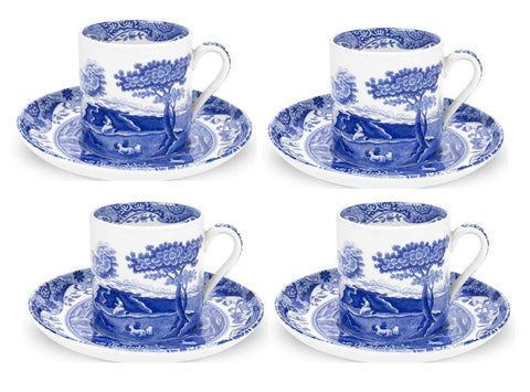 [DEFAULT] Blue Italian Coffee Cup