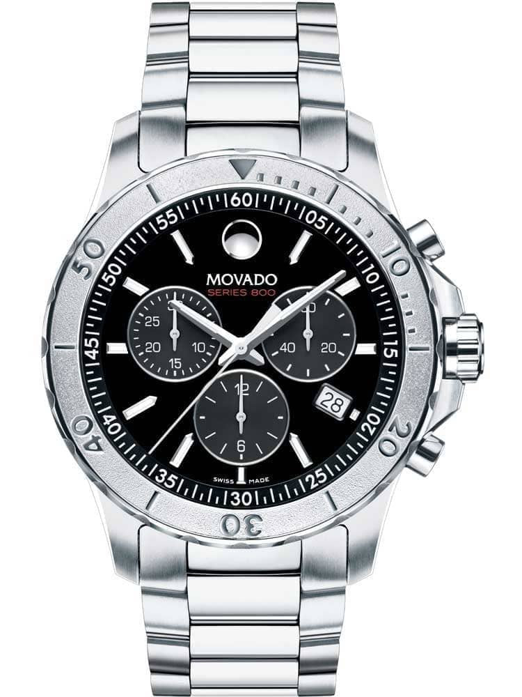 Mens Movado Series 800 Chronograph Watch 2600110