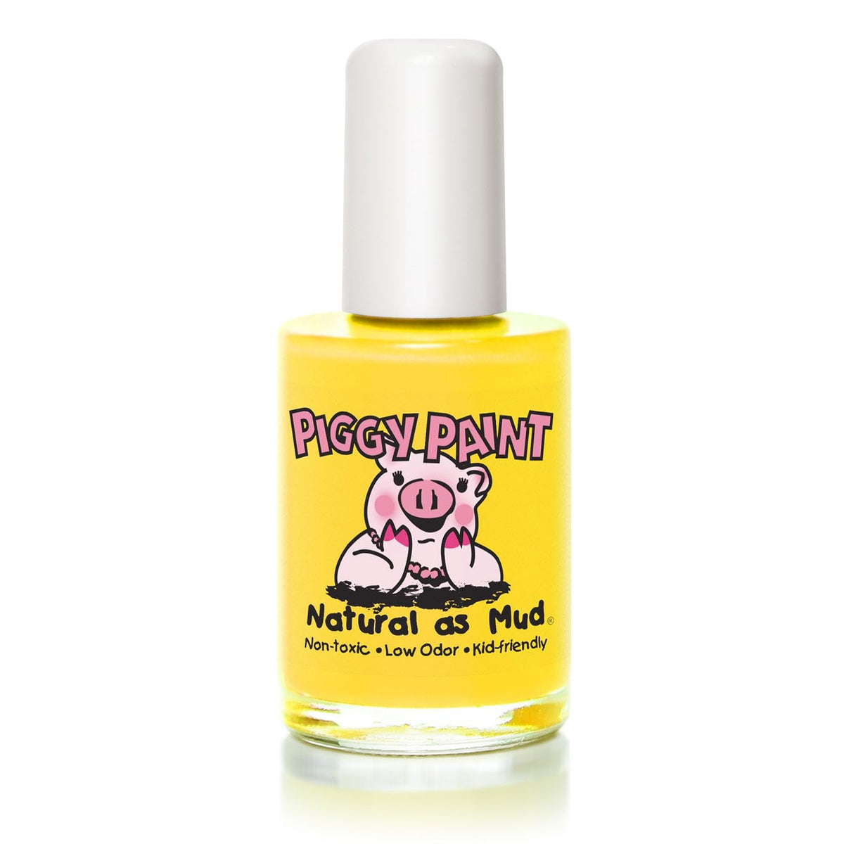 Piggy Paint 100% Non-toxic Girls Nail Polish - Safe, Natural Chemical Free Low Odor for Kids, Bae-Bee Bliss, 0.5 Fluid Ounce