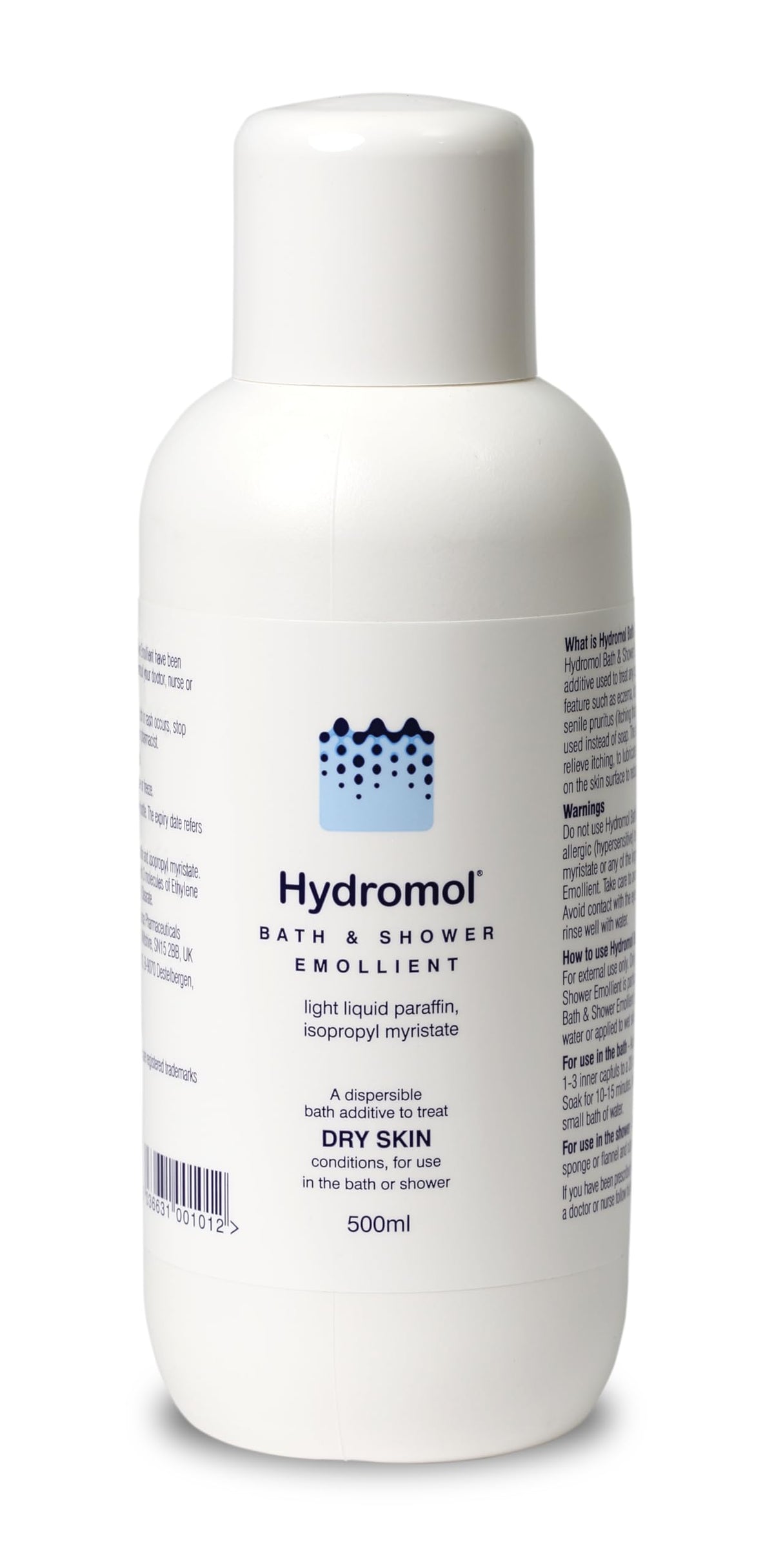 Hydromol Bath & Shower Emollient Additive 500ml