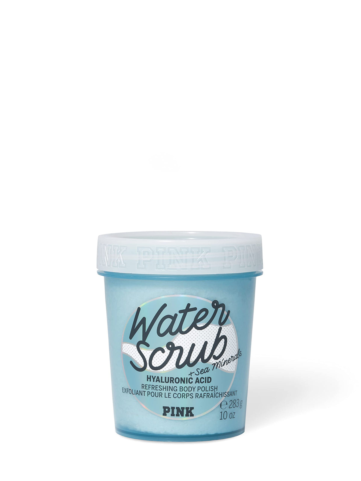Victoria's Secret Pink Water Refreshing Body Scrub with Sea Salt and Hyaluronic Acid